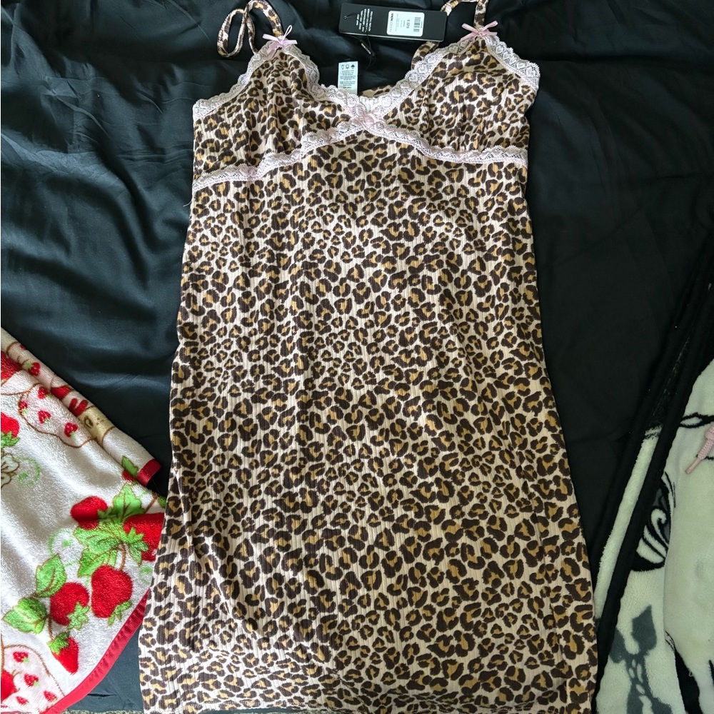 Leopard Print Women's Slip On